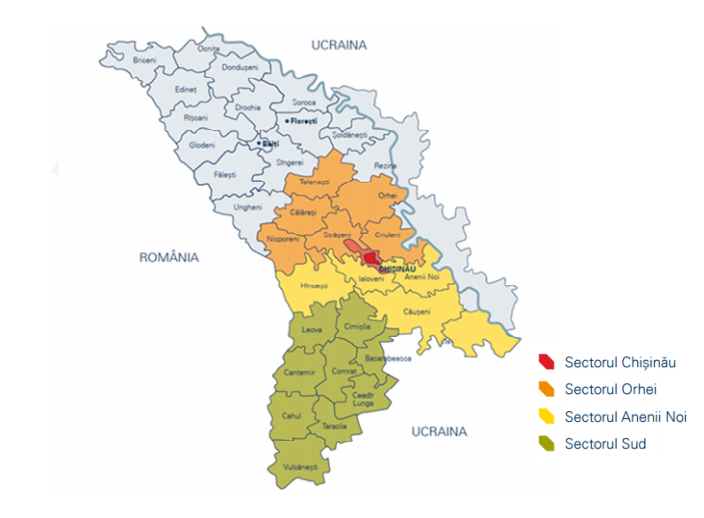 Premier Energy Distribution zona de acoperire